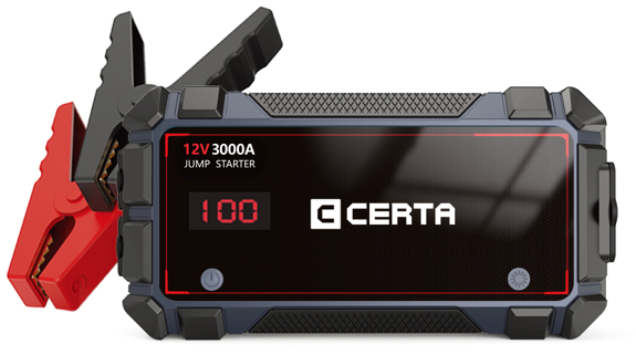 Certa 3000A 20000mAh Portable Jump Starter - (CTJMPSTC30A) - Manuals ...