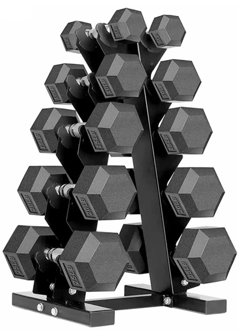 Fortis Barbell Dumbbell Rack Set (5 Pairs) - (FSBRBELLWEA) - Manuals ...