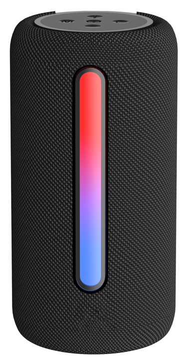 Wireless Portable Bluetooth Speaker with RGB Light - (NBK1BLSPBLK ...